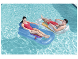 Colchoneta Flotadora Sillón Inflable  Pileta 160x85CM