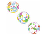 Pelota Hinchable Playa Decorada 51cm, Multicolor