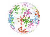 Pelota Hinchable Playa Decorada 51cm, Multicolor