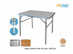 Mesa Plegable de Aluminio portátil Camping Terraza Jardín Mesa para la Playa