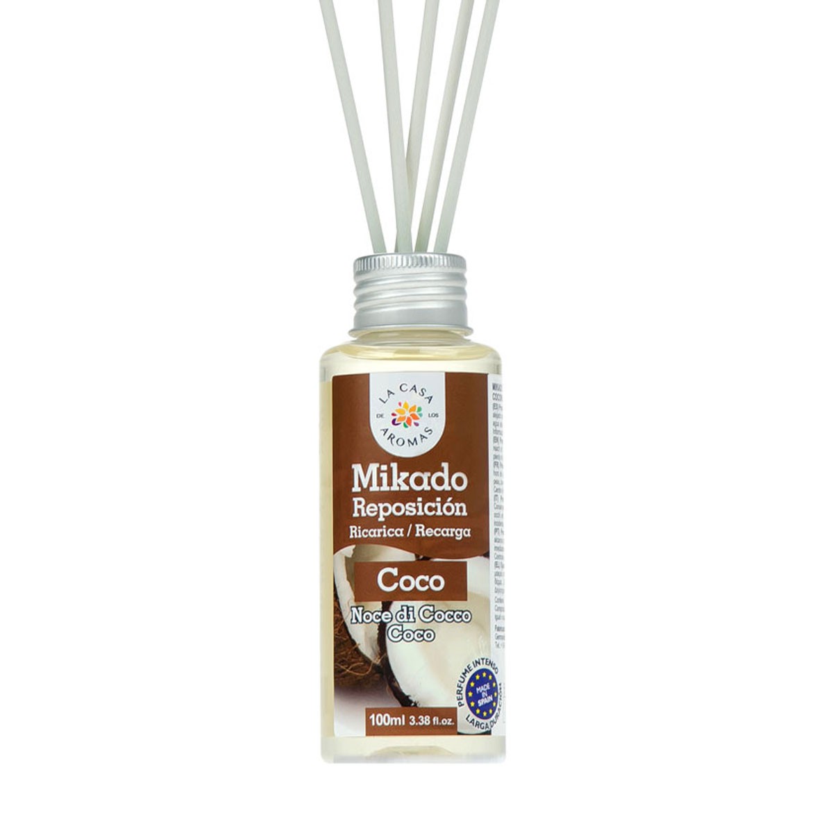 CASA DE LOS AROMAS MIKADO REPOSICIÓN COCO 100 ML